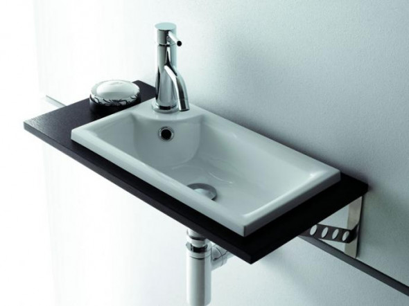 Umywalka blatowa dolomitowa Bathco Niza 9901-L