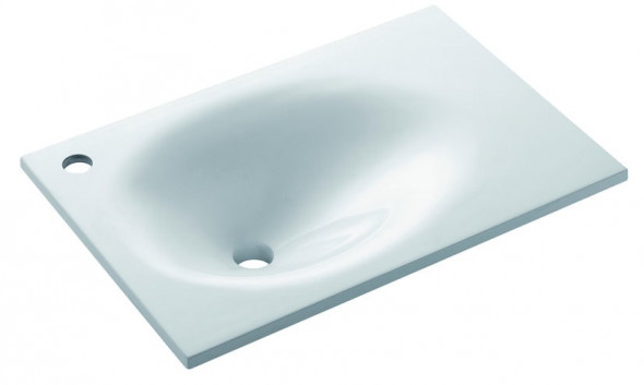 Umywalka dolomitowa blatowa Bathco Verona 60 cm 0538