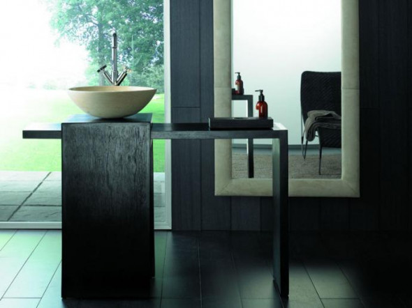 Umywalka kamienna nablatowa Bathco Catania Beige 00301
