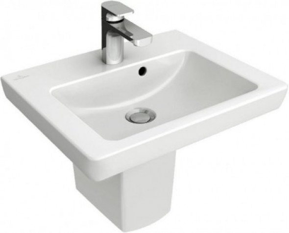 Umywalka mała Villeroy &amp; Boch Subway 2.0 45x37 cm, biała Weiss Alpin 73154501
