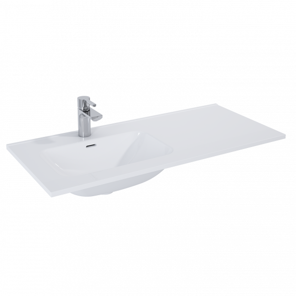 Umywalka meblowa Elita Skappa 100 lewa (60+40), ceram white 145935