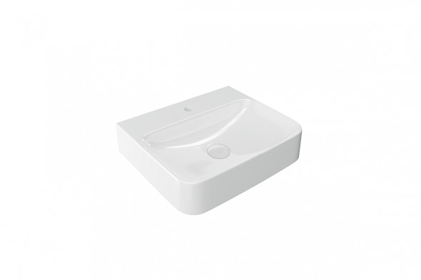 Umywalka nablatowa Actima - Excellent Orido 60x47 cm prostokątna biały CEAC.3919.605.WH