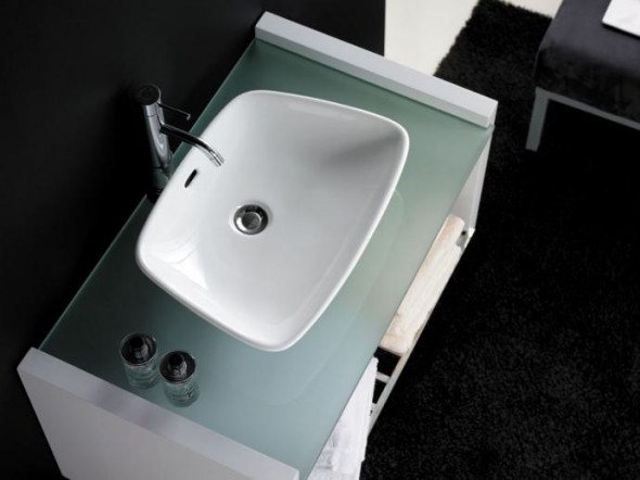 Umywalka nablatowa Bathco Anabel 0091 @