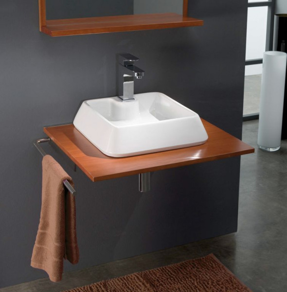 Umywalka nablatowa Bathco Galicia 40 cm 4003