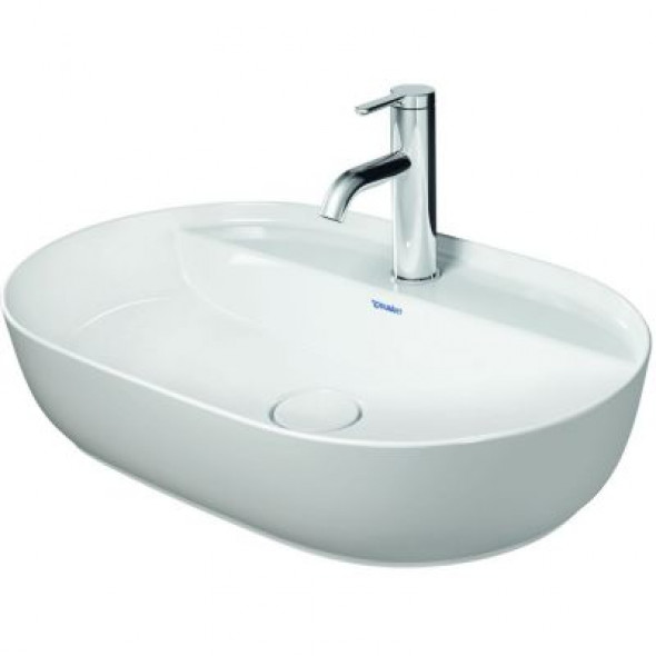 Umywalka nablatowa Duravit Luv 60x40 cm owalna biała 0380600000