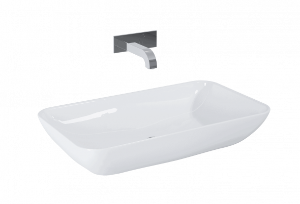 Umywalka nablatowa Elita Fresi 70x40cm 145033