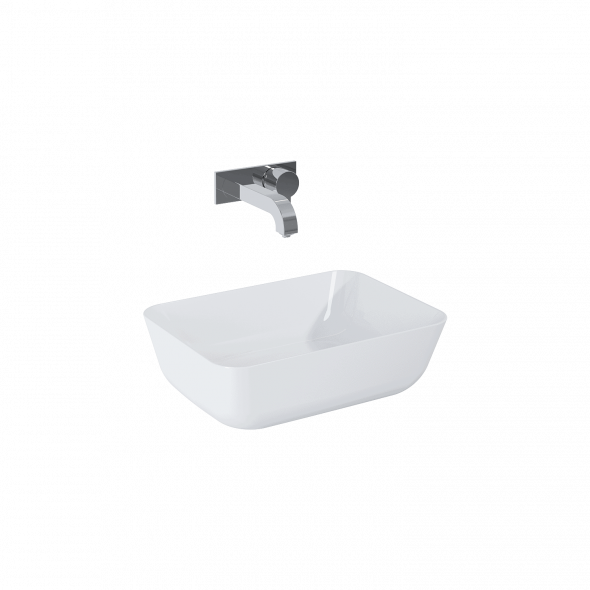 Umywalka nablatowa Elita RENI Blat Ceram Biała 46x33cm 145047