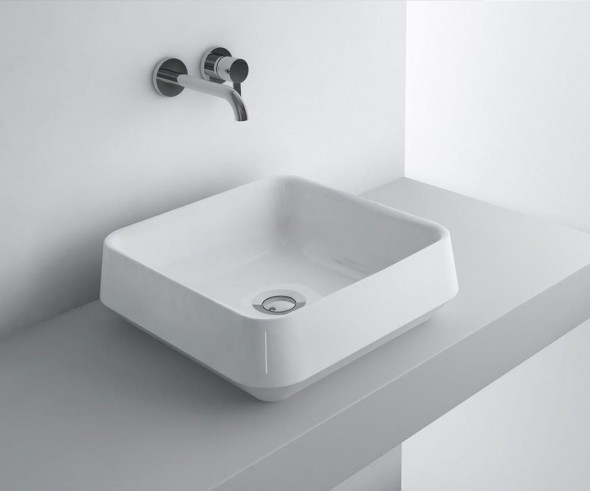 Umywalka nablatowa Marmite Mia Square 380C 38x38 600116040003