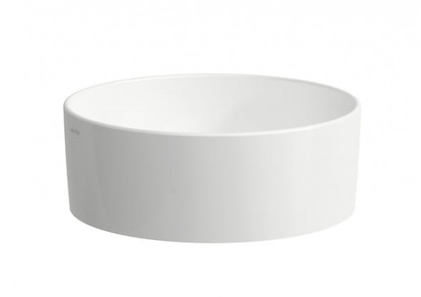 Umywalka nablatowa okrągła Laufen Savoy 42x24 cm biały H8129420001121