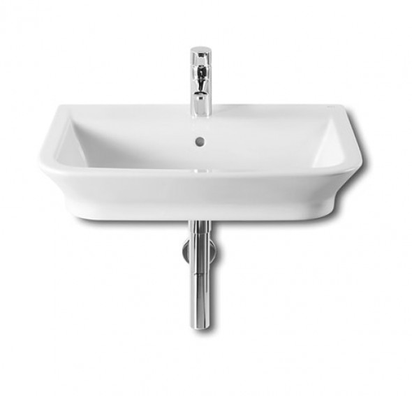 Umywalka nablatowa/ścienna Roca Gap 65x47cm biała A327473000