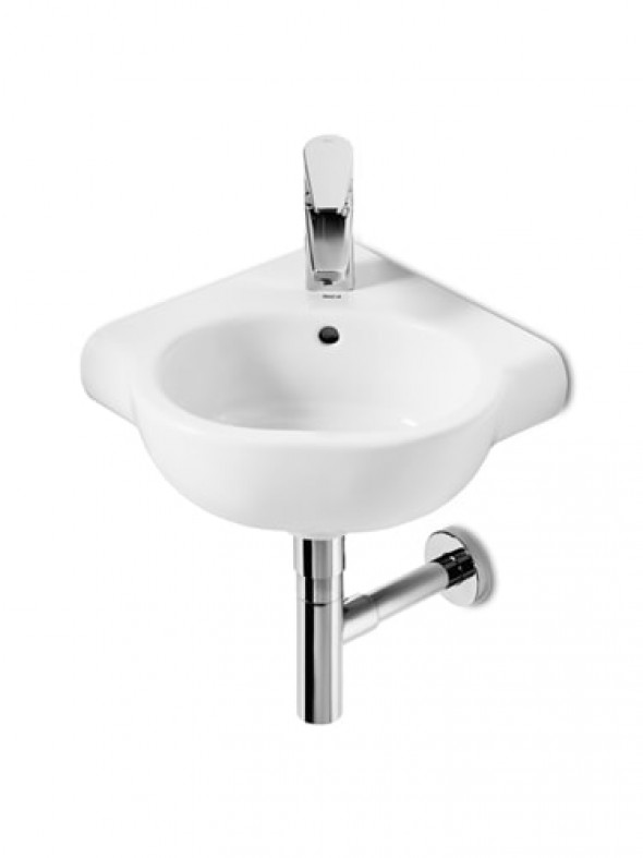 Umywalka narożna Roca Meridian 32x32cm A32724C000