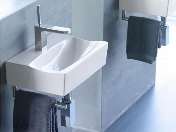 Umywalka podwieszana Bathco Rhin z relingiem 4902