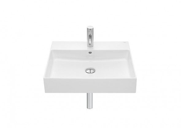 Umywalka ścienna cienkościenna Roca Inspira 60x49 FINECERAMIC® A32752C000