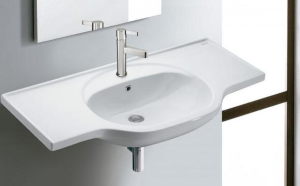 Umywalka wisząca Bathco Bucarest 102x50cm 4103