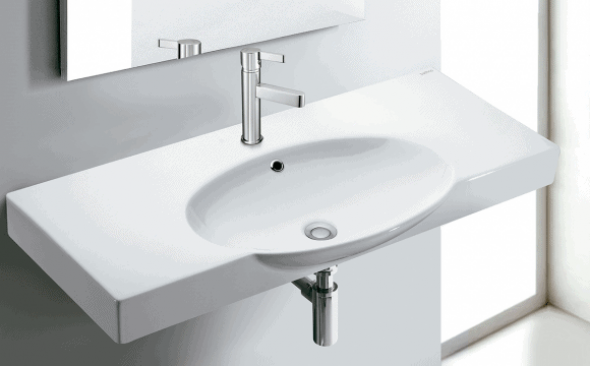 Umywalka wisząca Bathco Copenhague 103x51cm 4095