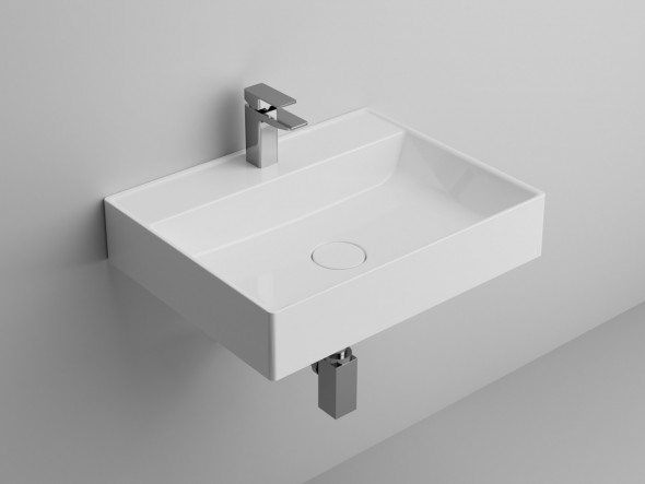 Umywalka wisząca Marmite Morere 60x47 0517 W 600C cm połysk biała 622575061103