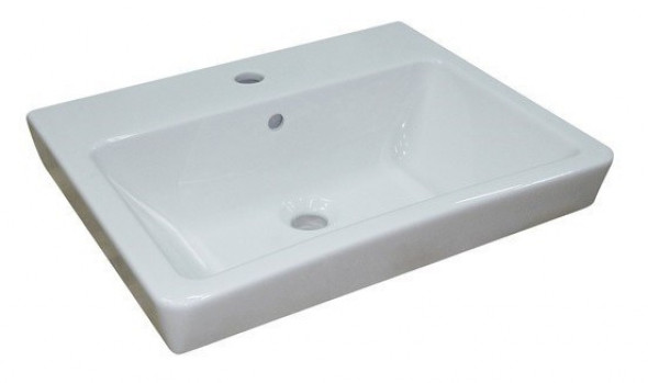 Umywalka wisząca / meblowa Roca Caserta 50x43 cm biały A3270J3000