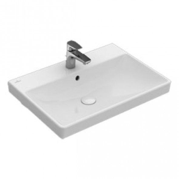 Umywalka wisząca Villeroy &amp; Boch Avento 60 cm biała 41586001