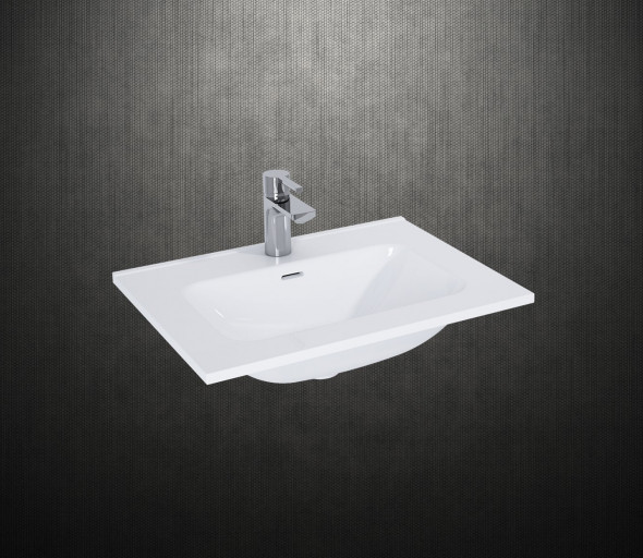 Umywalka wpuszczana w blat Elita Skappa 60 Ceram Biała 61x46cm 145830