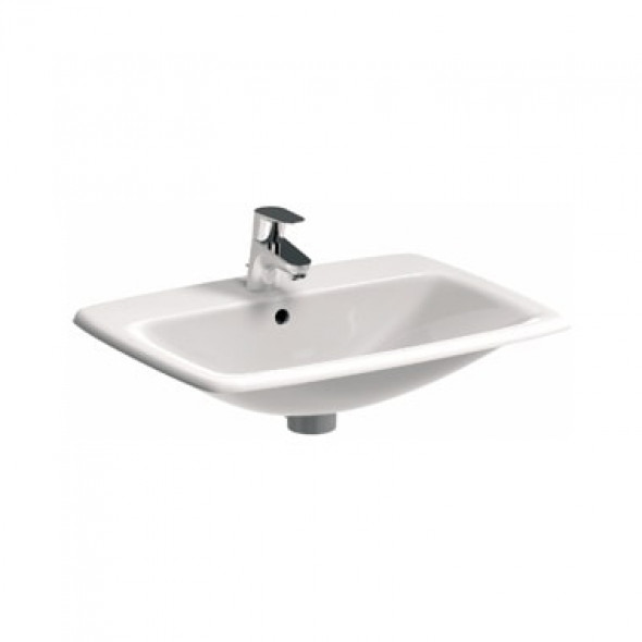 Umywalka wpuszczana w blat Koło Nova Pro z otworem z przelewem 60cm M31861