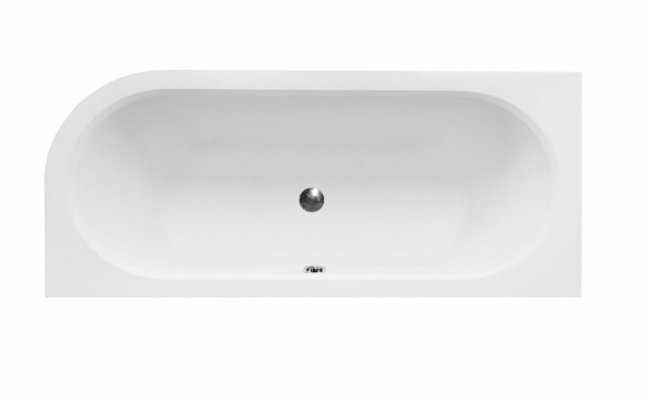 Wanna asymetryczna prawa Besco Avita 160x75 cm biały WAV-160-NL
