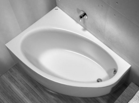 Wanna narożna asymetryczna Koło Elipso 100x140cm Lewa XWA0641000
