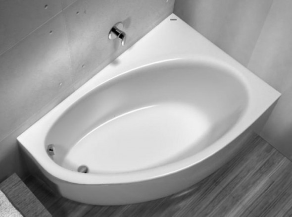 Wanna narożna asymetryczna Koło Elipso 100x150cm Prawa XWA0850000