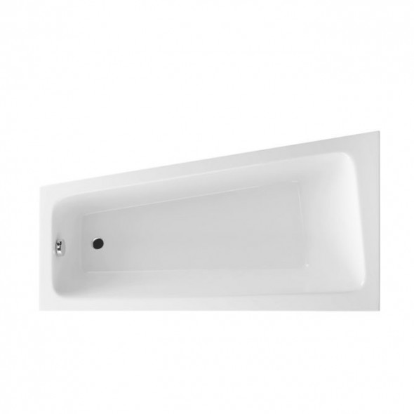 Wanna narożna asymetryczna lewa Excellent Ava Side 150x80,5 cm biały WAEX.AVL15WH