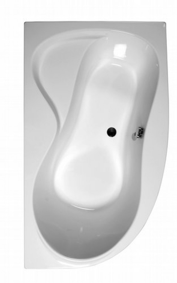 Wanna narożna asymetryczna Ravak Rosa 95 Prawa 160x95cm C581000000