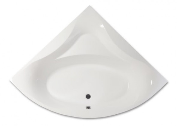 Wanna narożna symetryczna Excellent Glamour 150x150cm WAEXGLA15WH