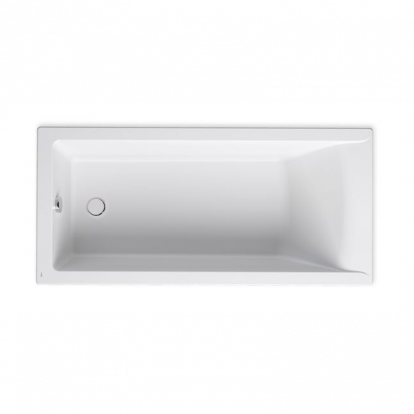 Wanna prostokątna akrylowa Slim Rim Roca Savai 170x75 cm biały A248589000