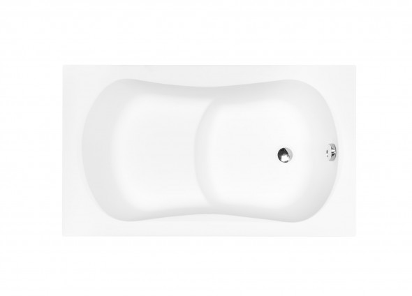 Wanna prostokątna Besco Aria Rehab 120  120x70cm WAR-120-PA