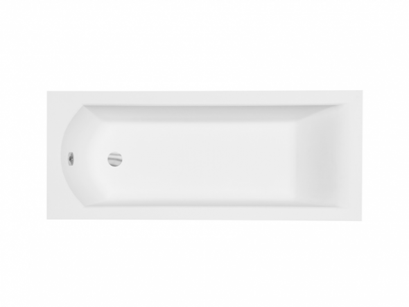 Wanna prostokątna Besco Shea Slim 140x70 cm biały WAS-140-SL