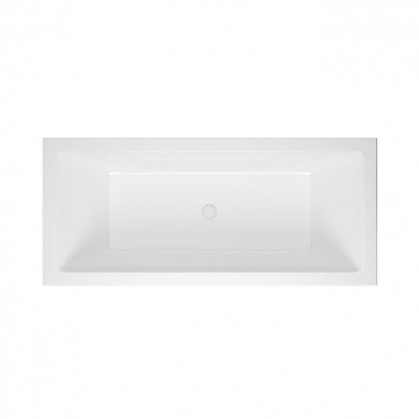 Wanna prostokątna Excellent Heaven Slim 170x75 cm z systemem Flow biały połysk / biały WAEX.HEV17WHS+ ARIN.FLOW.WH