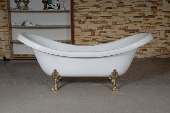 Wanna wolnostojąca Balexim Wenecja nogi z mosiądzu 202x83cm