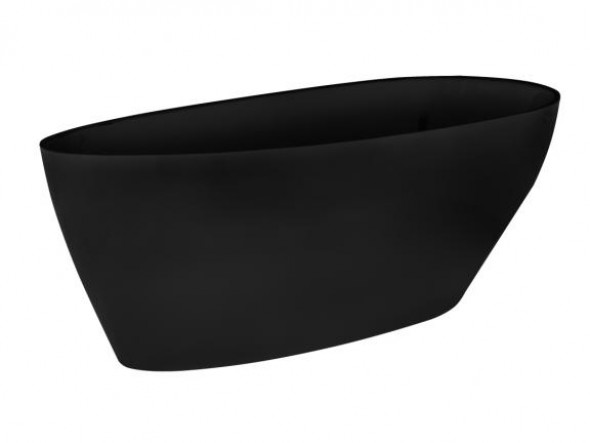 Wanna wolnostojąca Besco Goya Black 140 XS 142x62cm WMD-140-GB