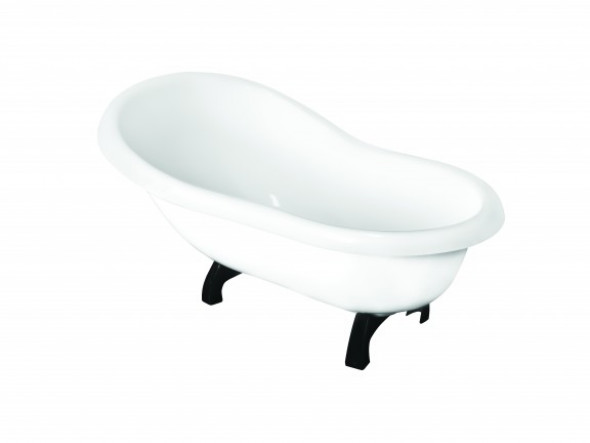 Wanna wolnostojąca mini Besco Otylia Baby 85x47 cm biały WBO