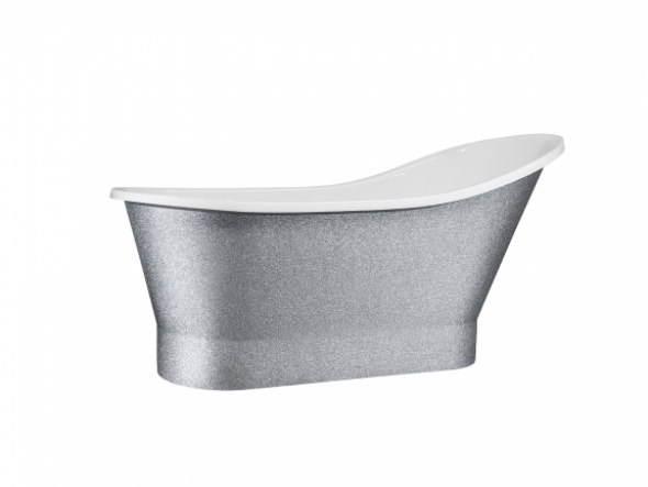 Wanna wolnostojąca złota Besco Gloria Glam 150x66 cm złoty WMD-150-GLZ