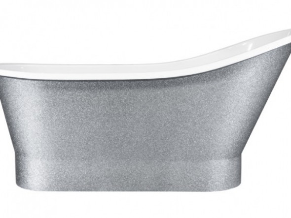 Wanna wolnostojąca złota Besco Gloria Glam 160x68 cm złoty WMD-160-GLZ