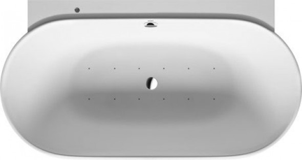 Wanna z hydromasażem przyścienna Duravit Luv 180x95 cm biała 760433000AS0000