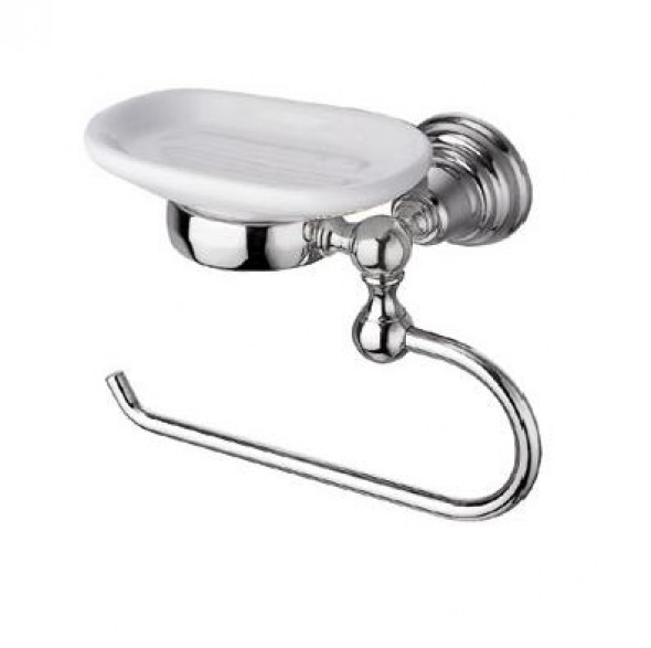 Wieszak na ręcznik z mydelniczką Retro-tres 12463611