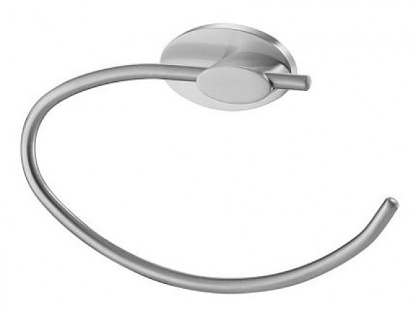 Wieszak owalny Bisk Side Brushed 03126