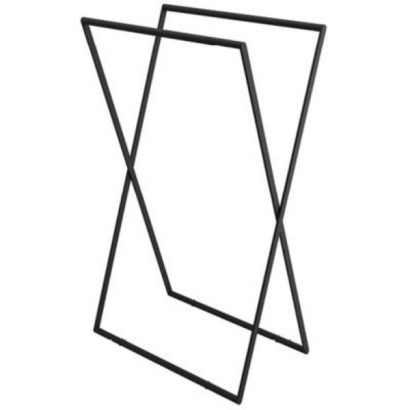 Wieszak wolnostojący Excellent Kros na ręczniki czarny mat DOEX.1800BL
