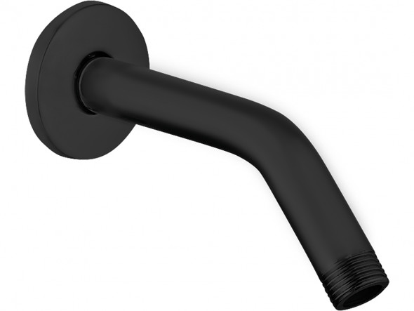 Wylewka ścienna deszczowni Laveo Rondo czarny NWX_758O