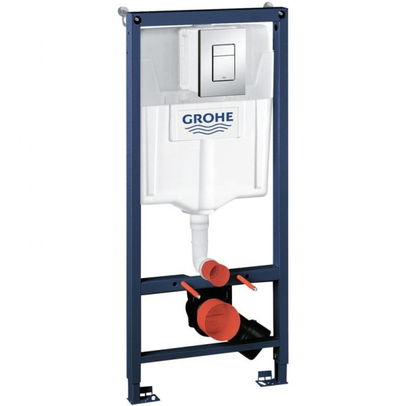 Zestaw 3w1 stelaż Skate Cosmopolitan Grohe Rapid SL + mały przycisk(37535000) 39501000 .