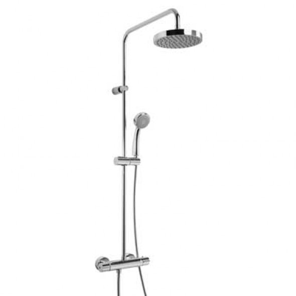 Zestaw natryskowy termostatyczny Tres Flat-tres 20438701 chrom