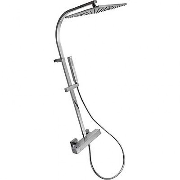 Zestaw natryskowy z termostatem Tres Cuadro 107395