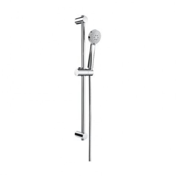 Zestaw prysznicowy 80/3 z drążkiem 700mm Roca Stella chrom A5B1403C00