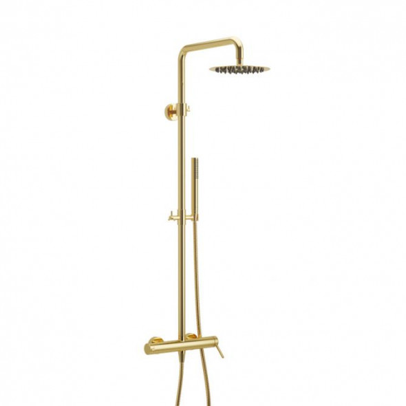 Zestaw prysznicowy Excellent Pi złoty połysk AREX.1281GL