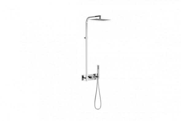 Zestaw prysznicowy podtynkowy Excellent Rain Krotos termostatyczny Chrom AREX.8081CR